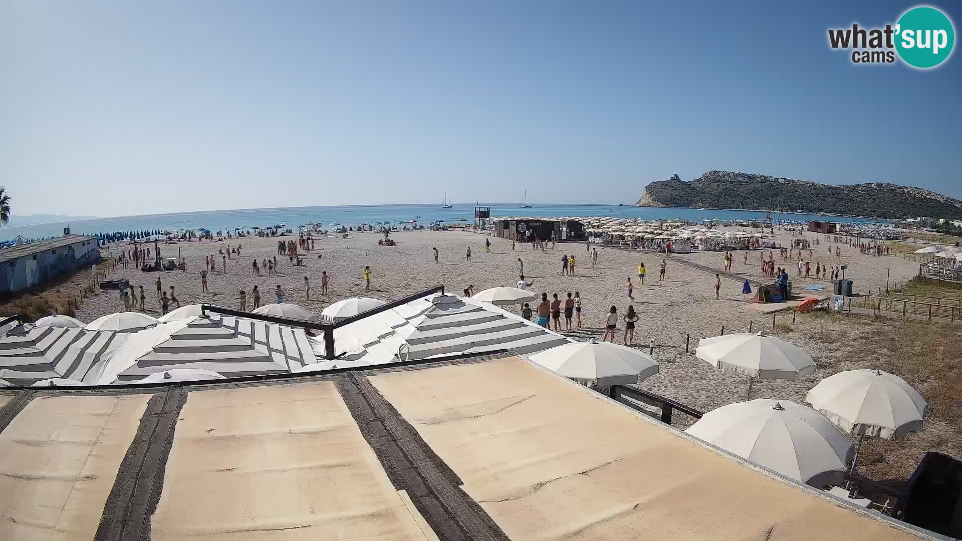 Poetto beach webcam | Cagliari | Sardinia
