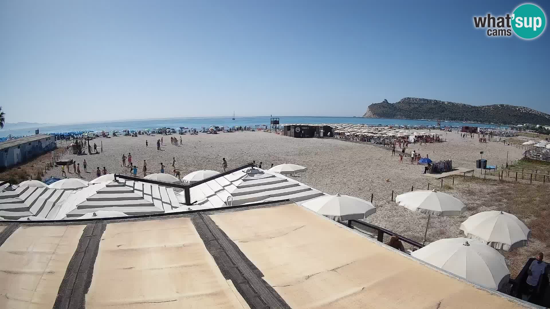 Poetto beach webcam | Cagliari | Sardinia