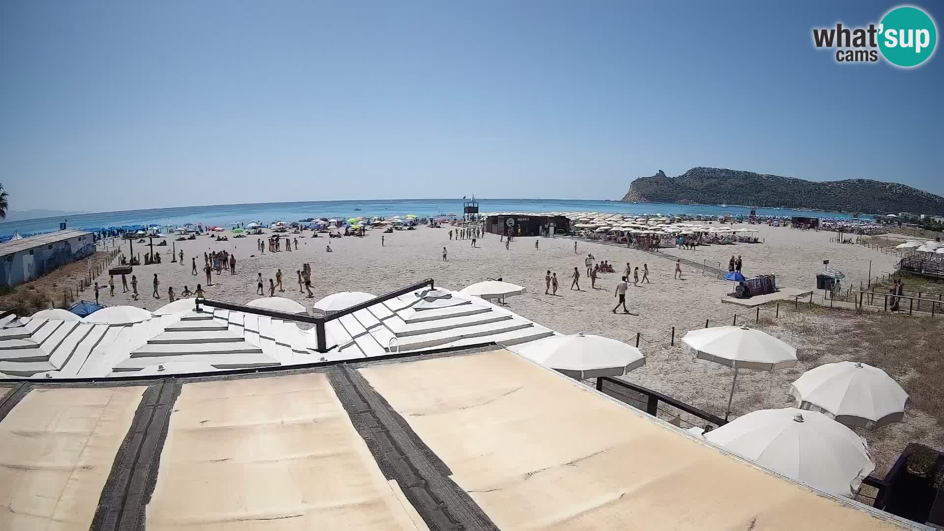 Poetto beach webcam | Cagliari | Sardinia