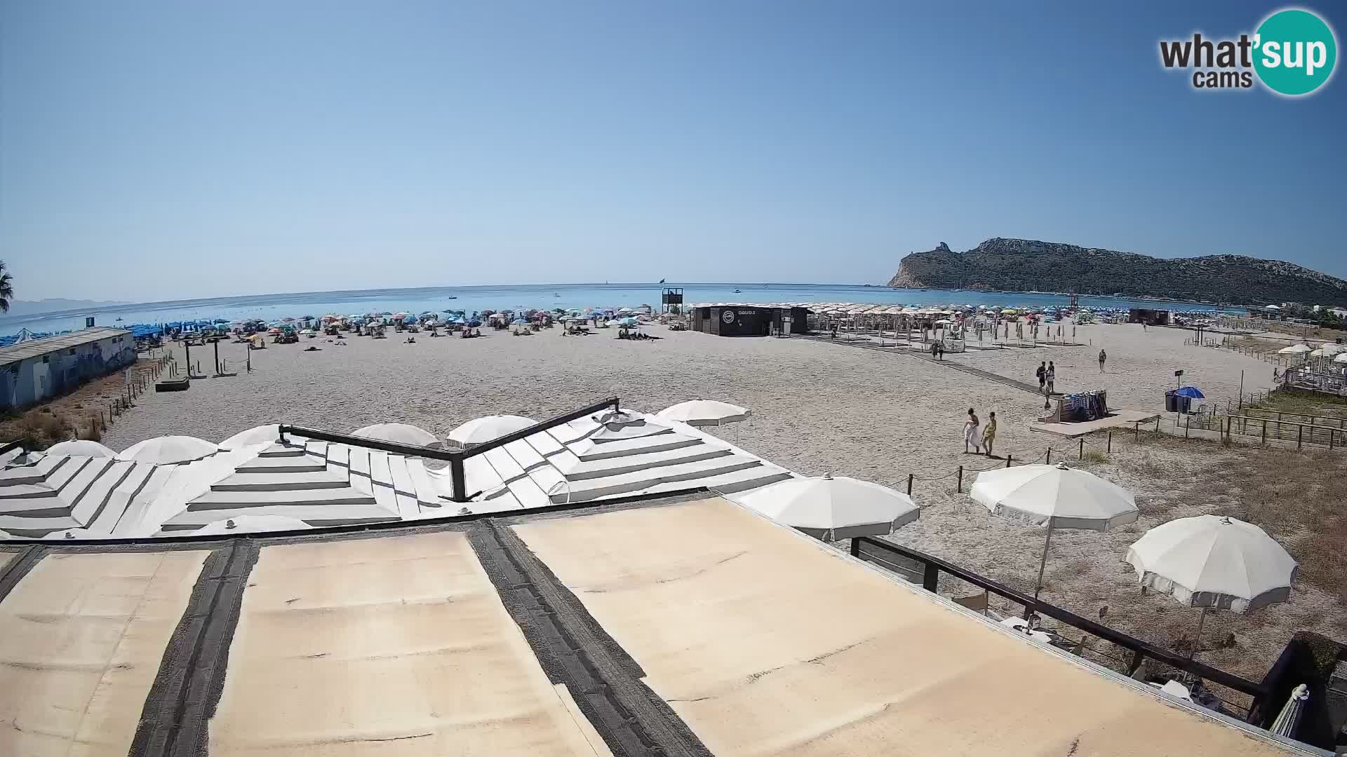 Poetto beach webcam | Cagliari | Sardinia