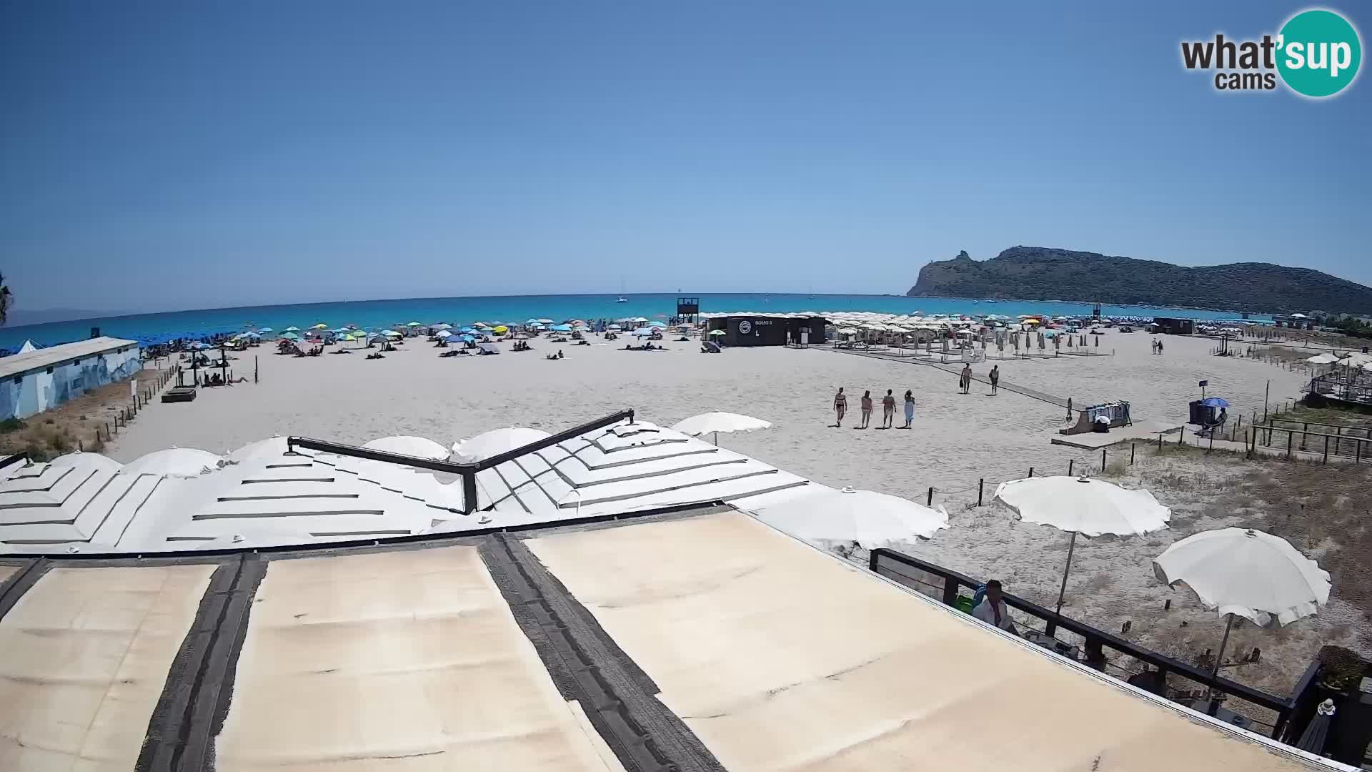 Poetto beach webcam | Cagliari | Sardinia