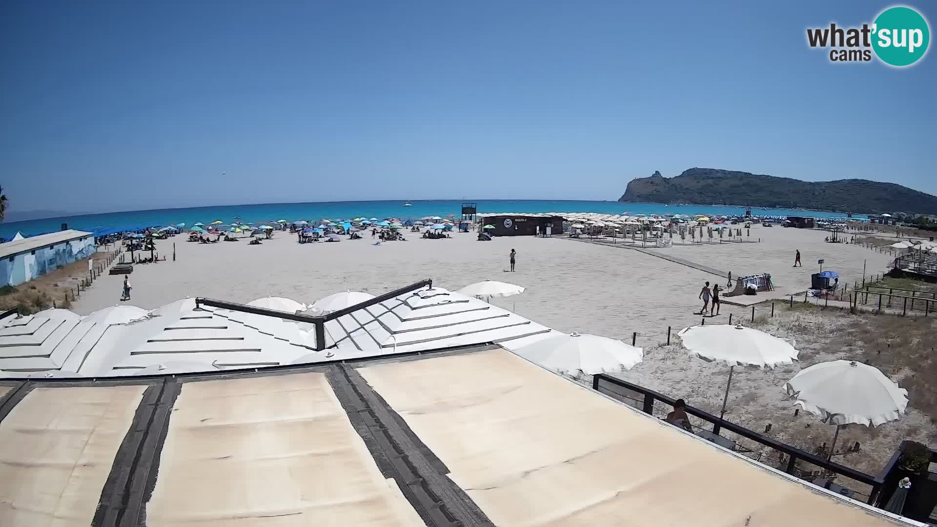 Poetto beach webcam | Cagliari | Sardinia