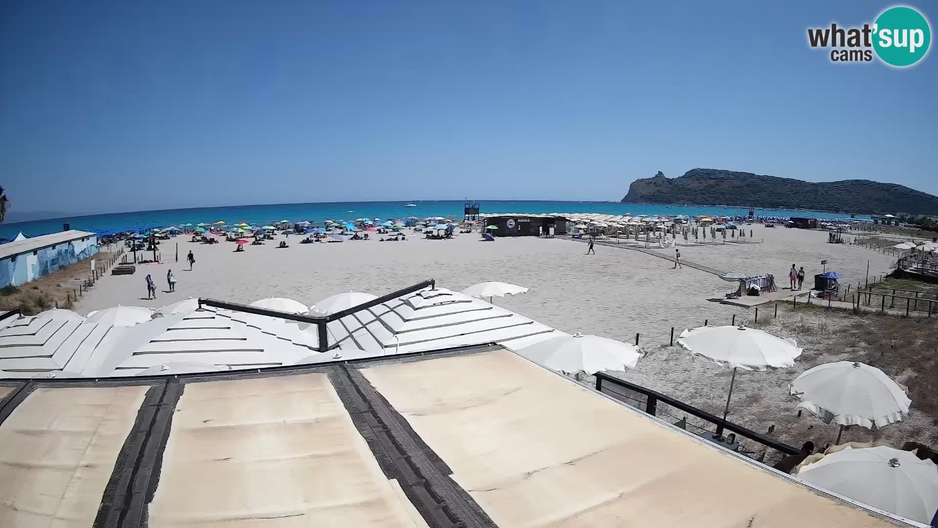 Poetto beach webcam | Cagliari | Sardinia