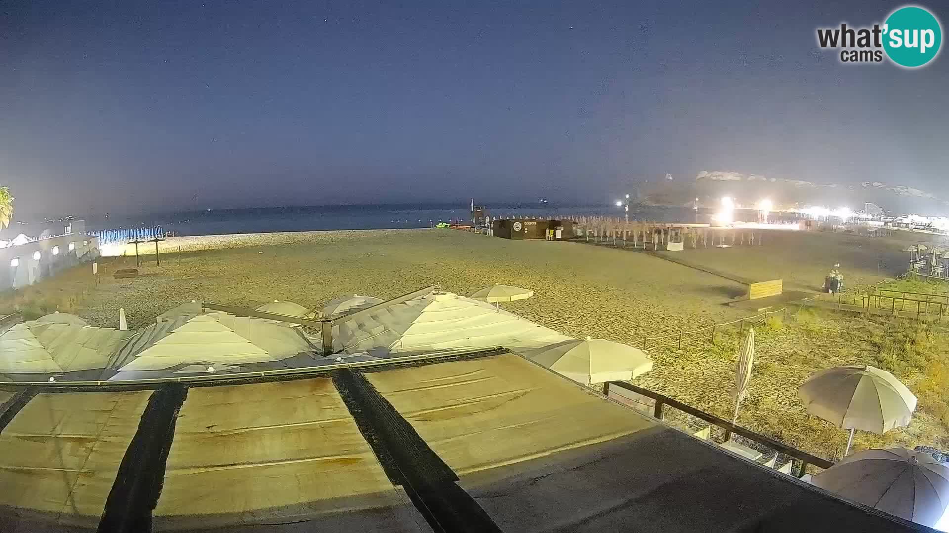 Poetto beach webcam | Cagliari | Sardinia