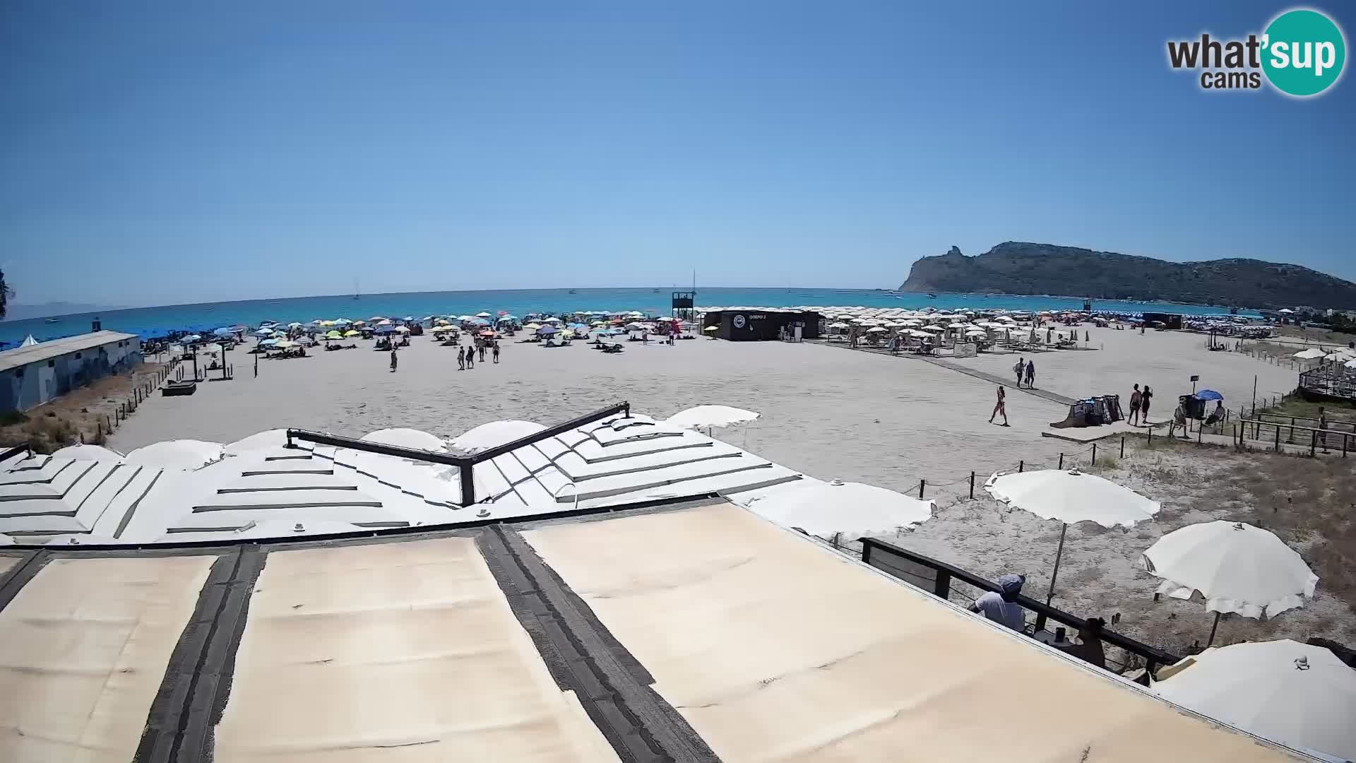 Poetto beach webcam | Cagliari | Sardinia
