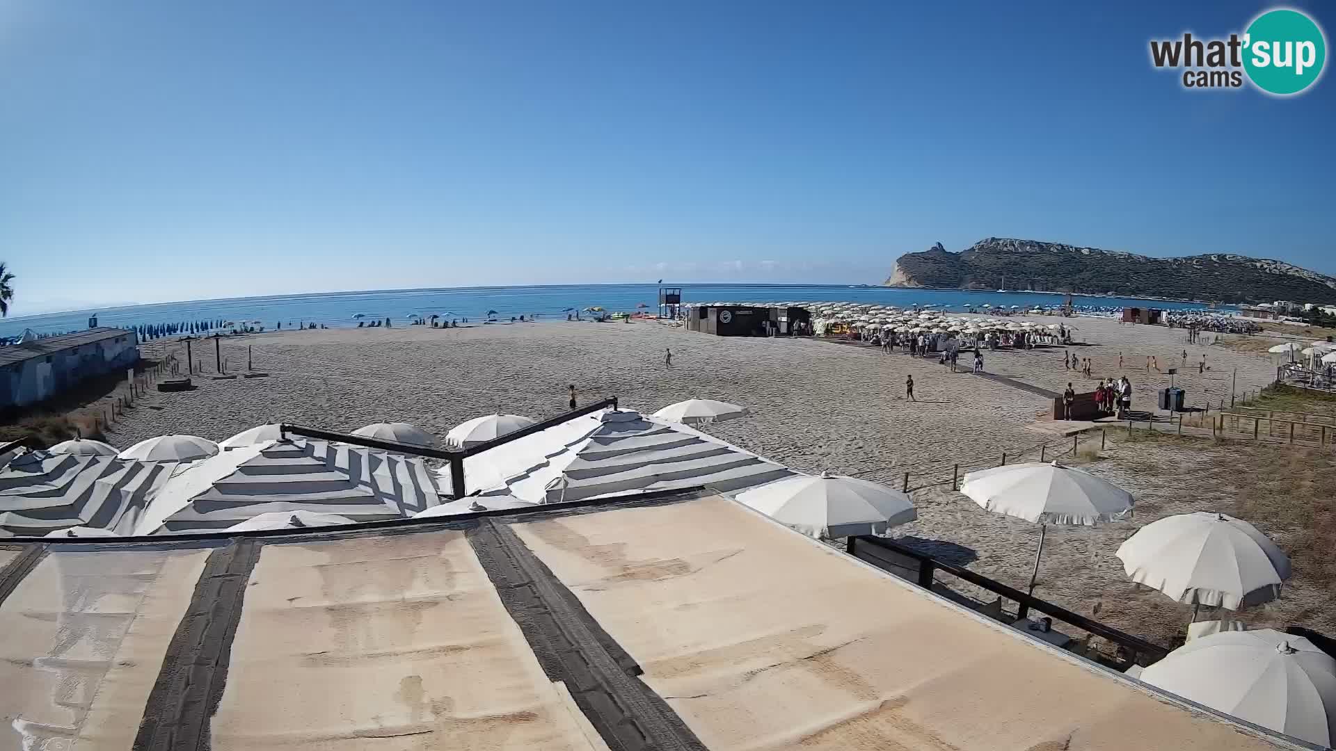 Poetto beach webcam | Cagliari | Sardinia