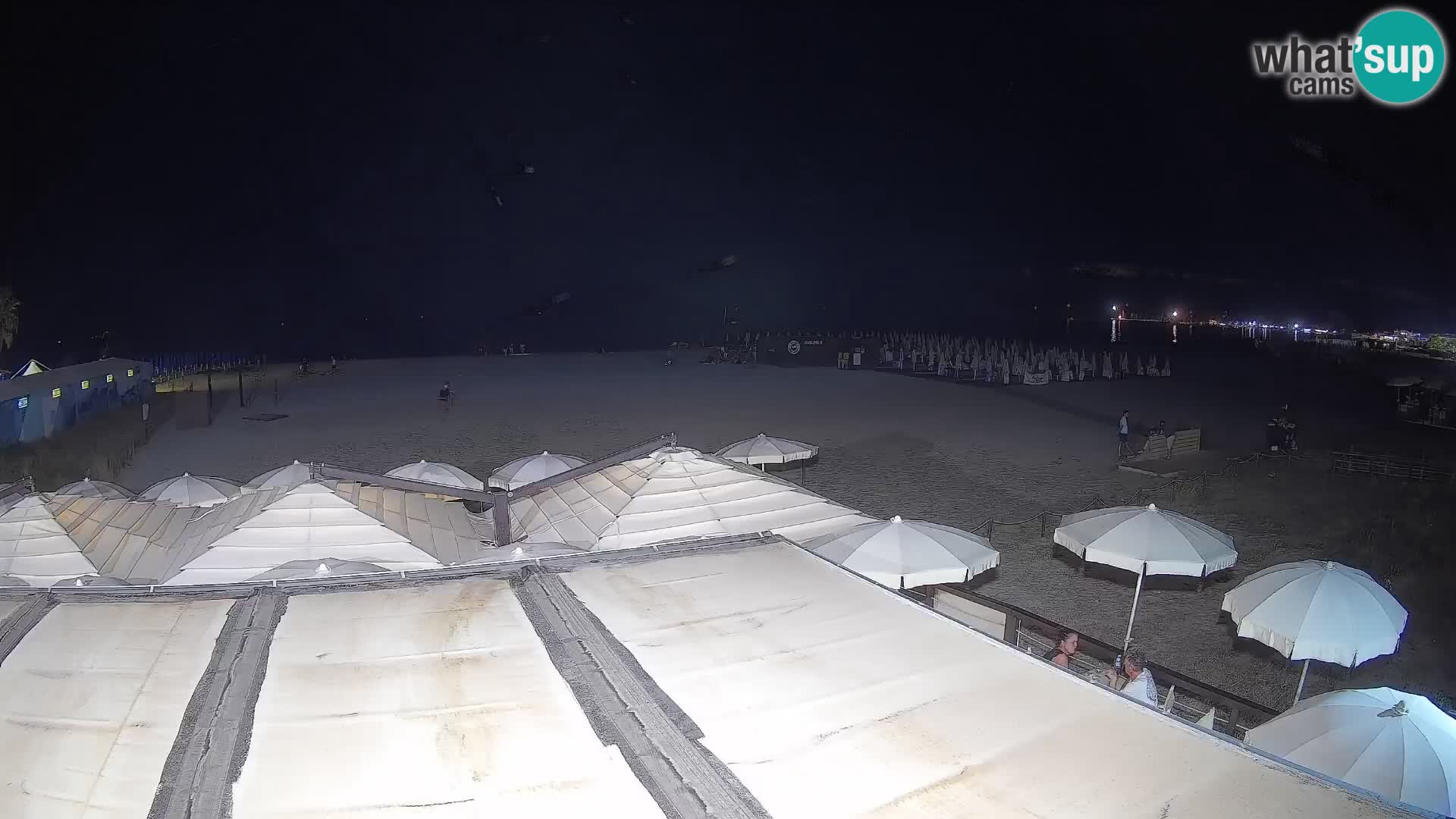 Poetto beach webcam | Cagliari | Sardinia