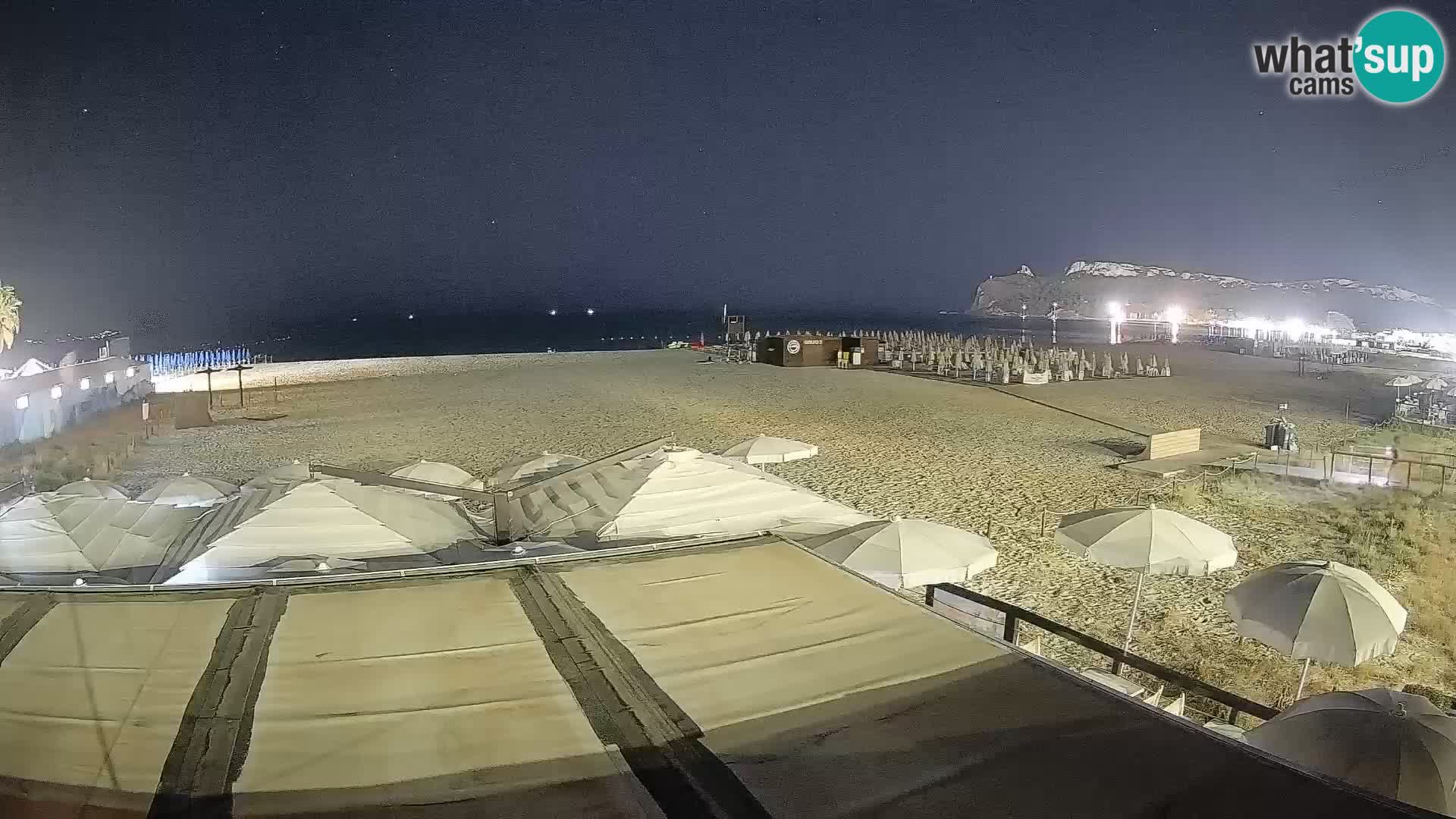 Webcam spiaggia del Poetto | Cagliari | Sardegna
