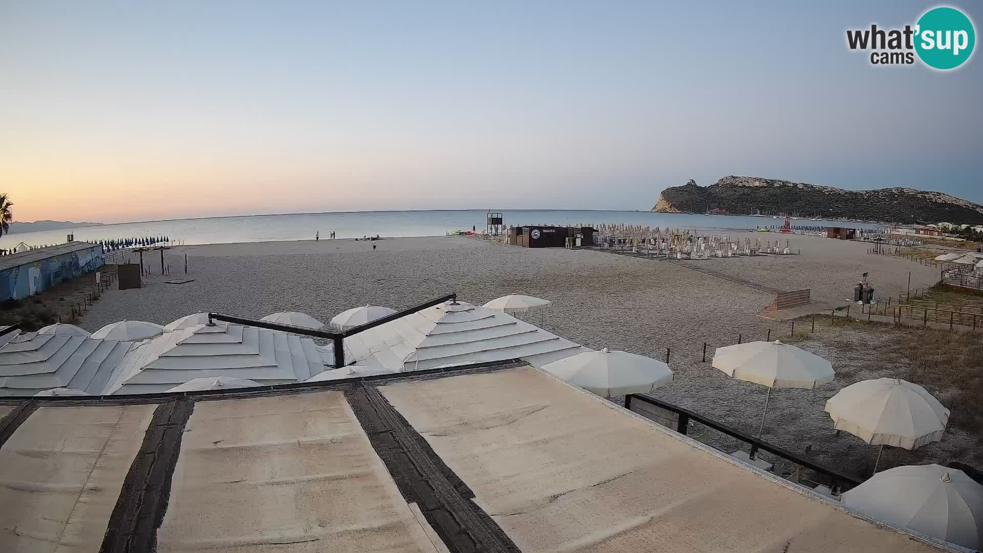Poetto beach webcam | Cagliari | Sardinia