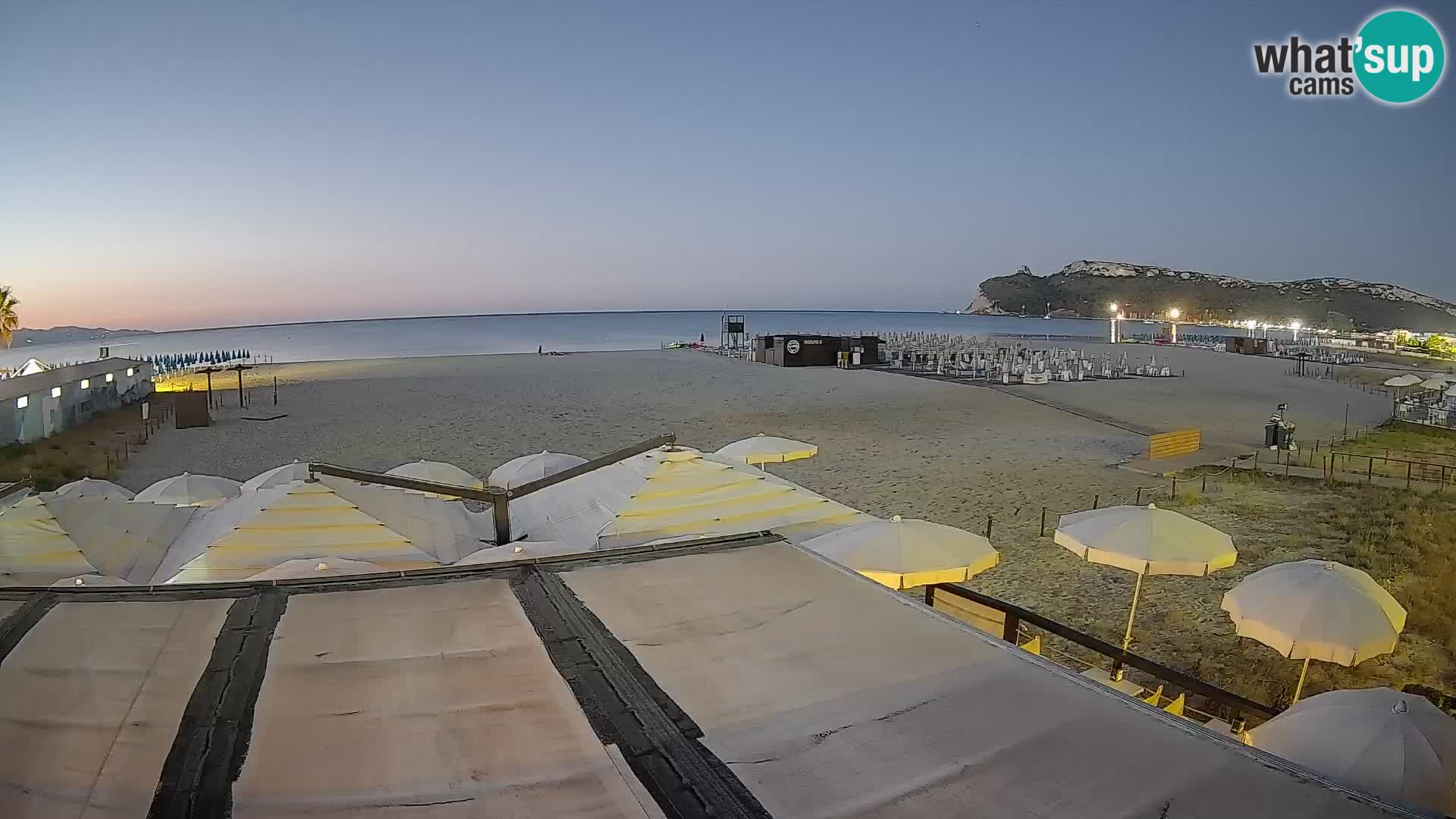 Webcam spiaggia del Poetto | Cagliari | Sardegna