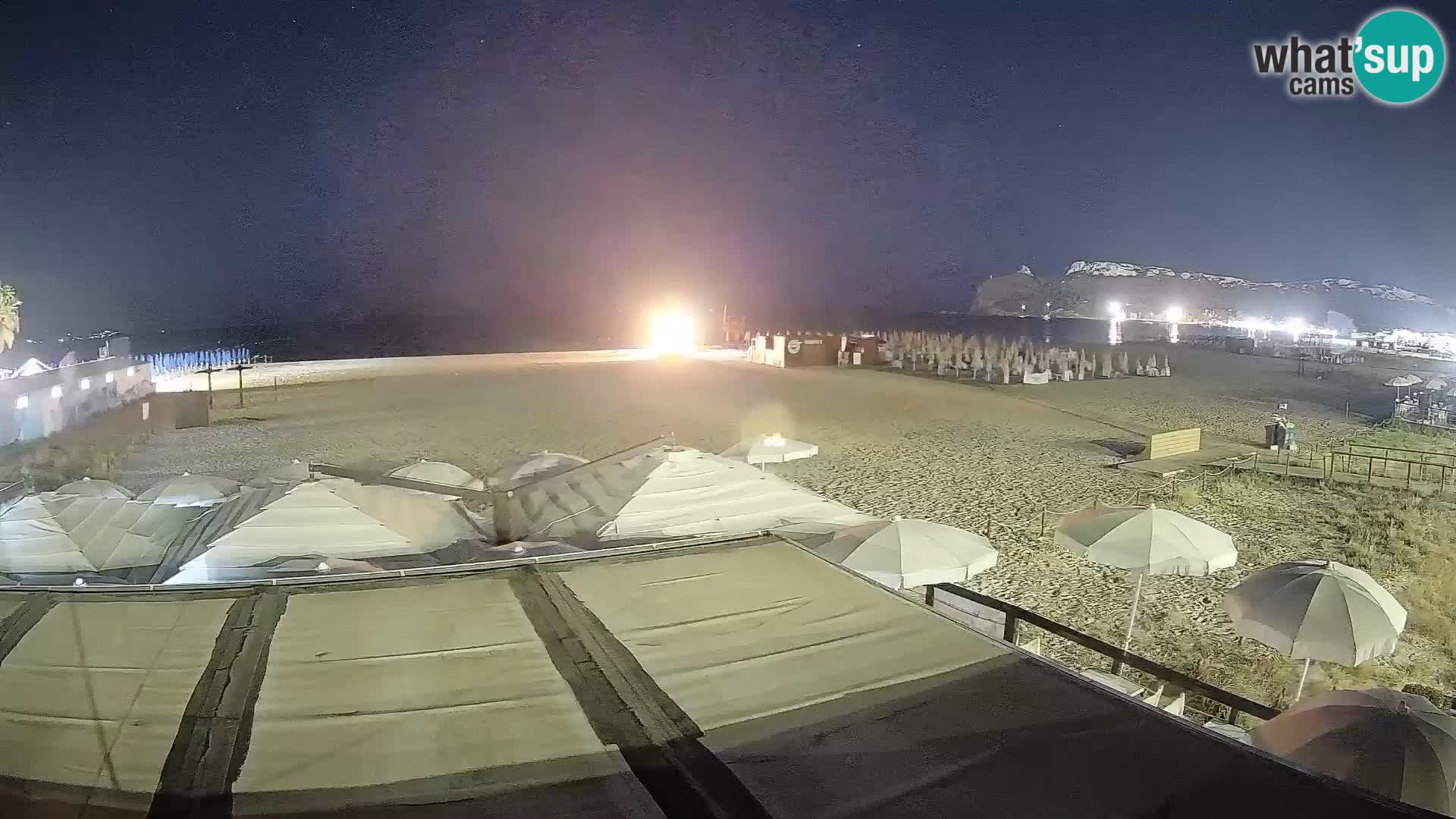 Poetto Strand Webcam | Cagliari | Sardinien