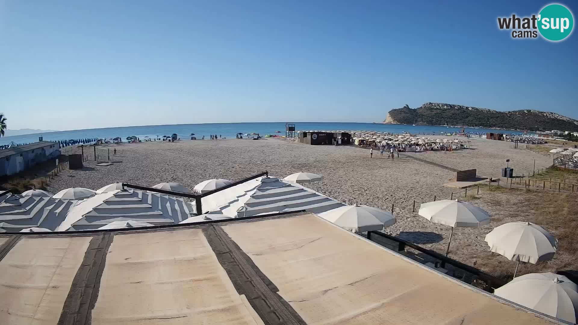 Webcam spiaggia del Poetto | Cagliari | Sardegna