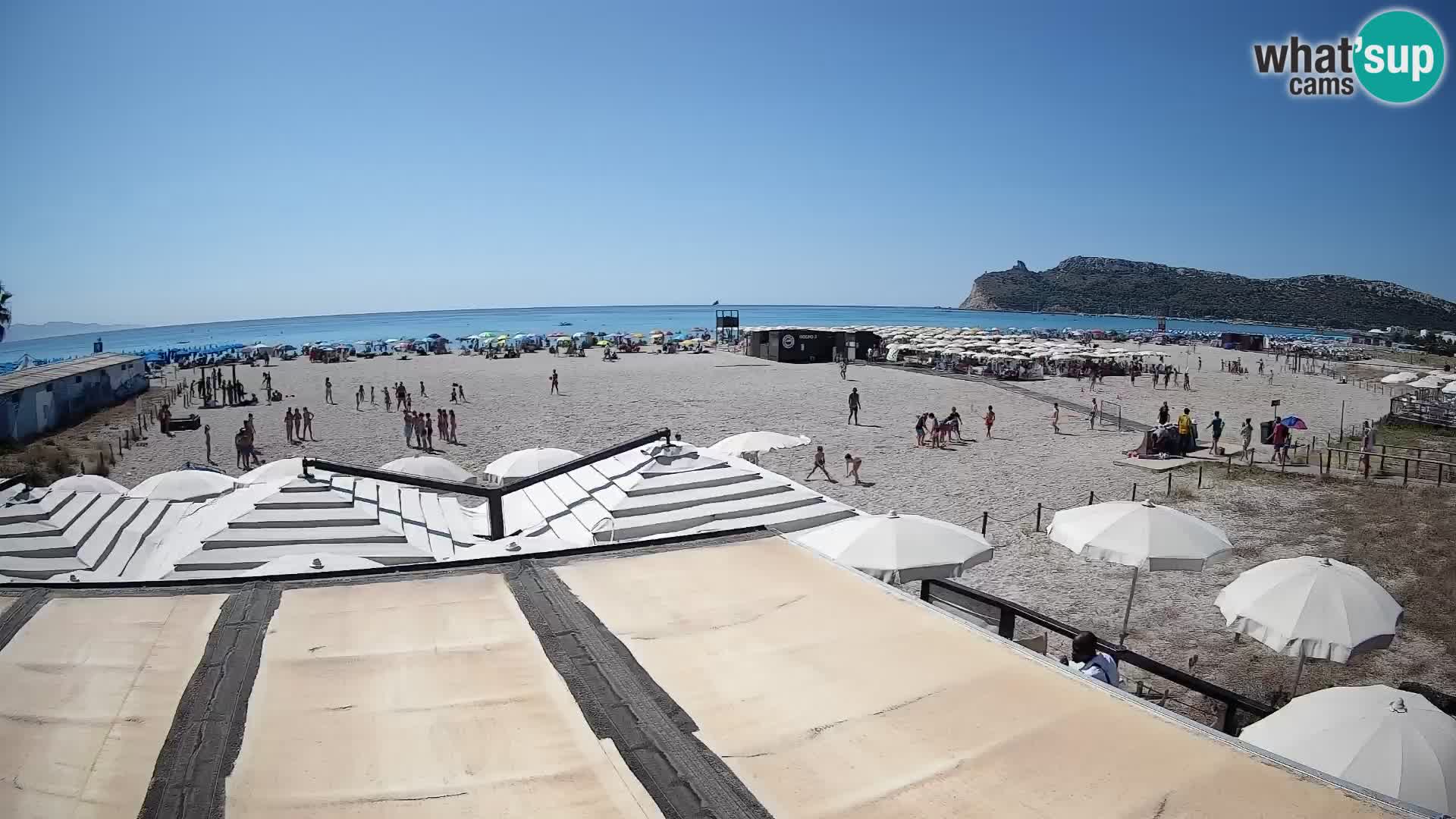 Poetto beach webcam | Cagliari | Sardinia