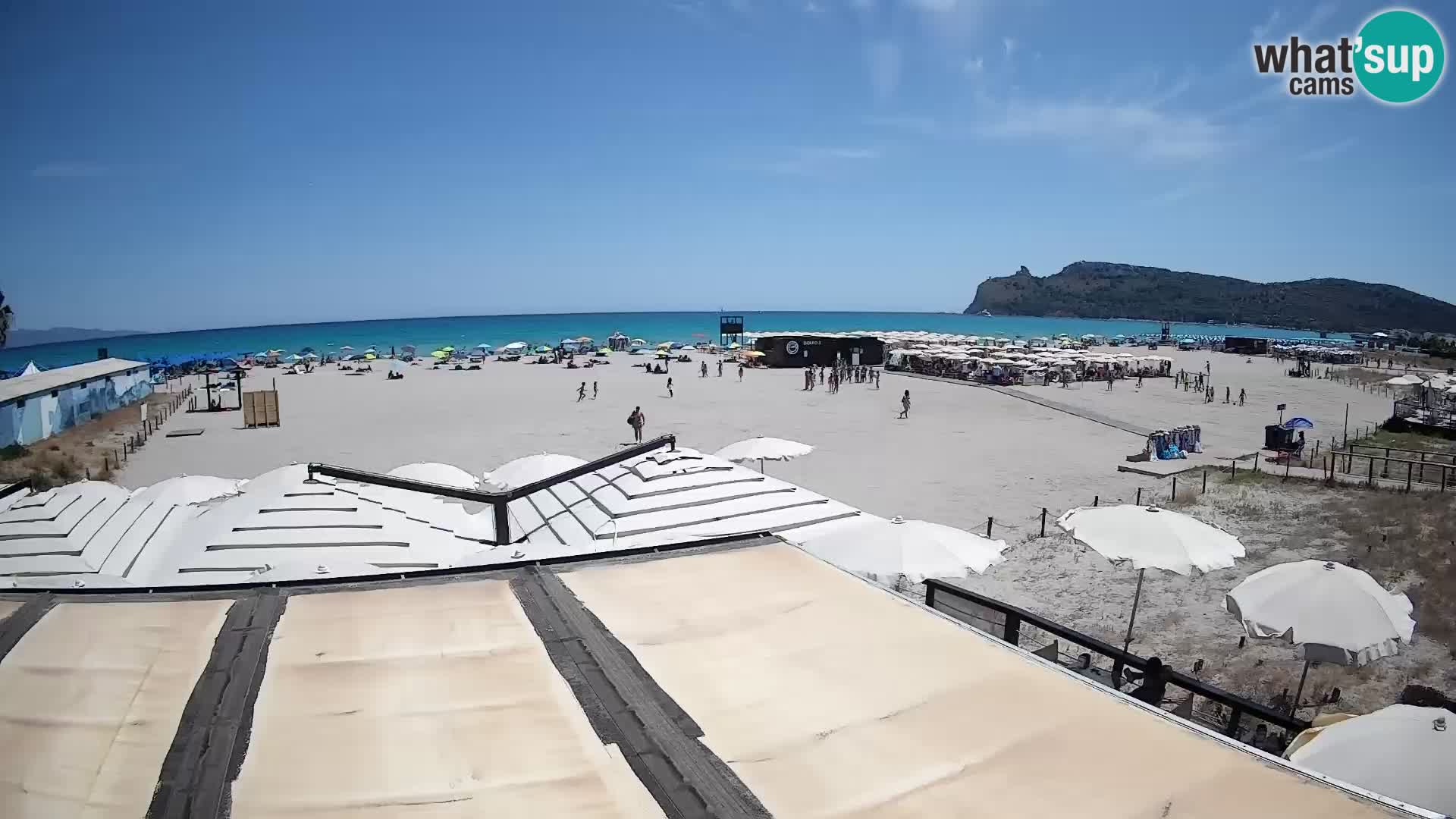 Webcam spiaggia del Poetto | Cagliari | Sardegna