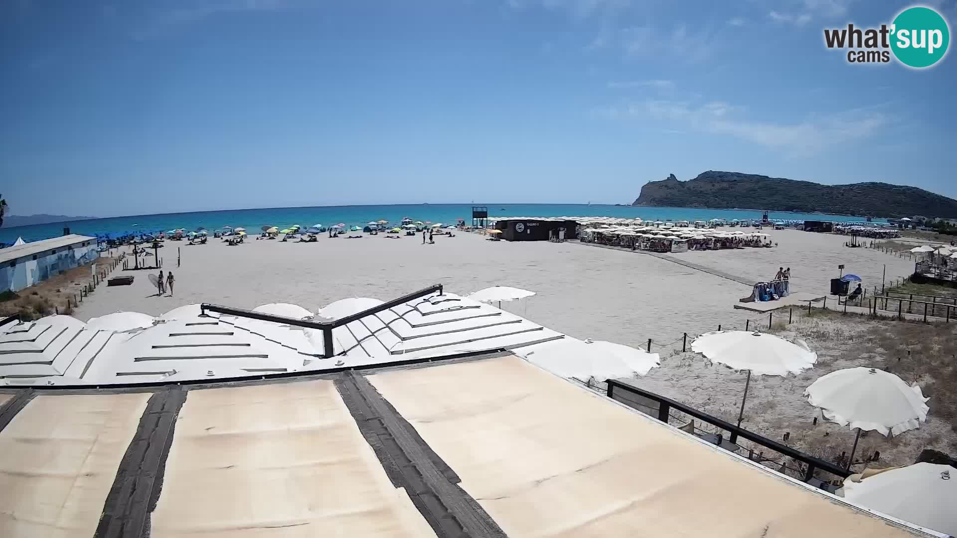 Poetto Strand Webcam | Cagliari | Sardinien