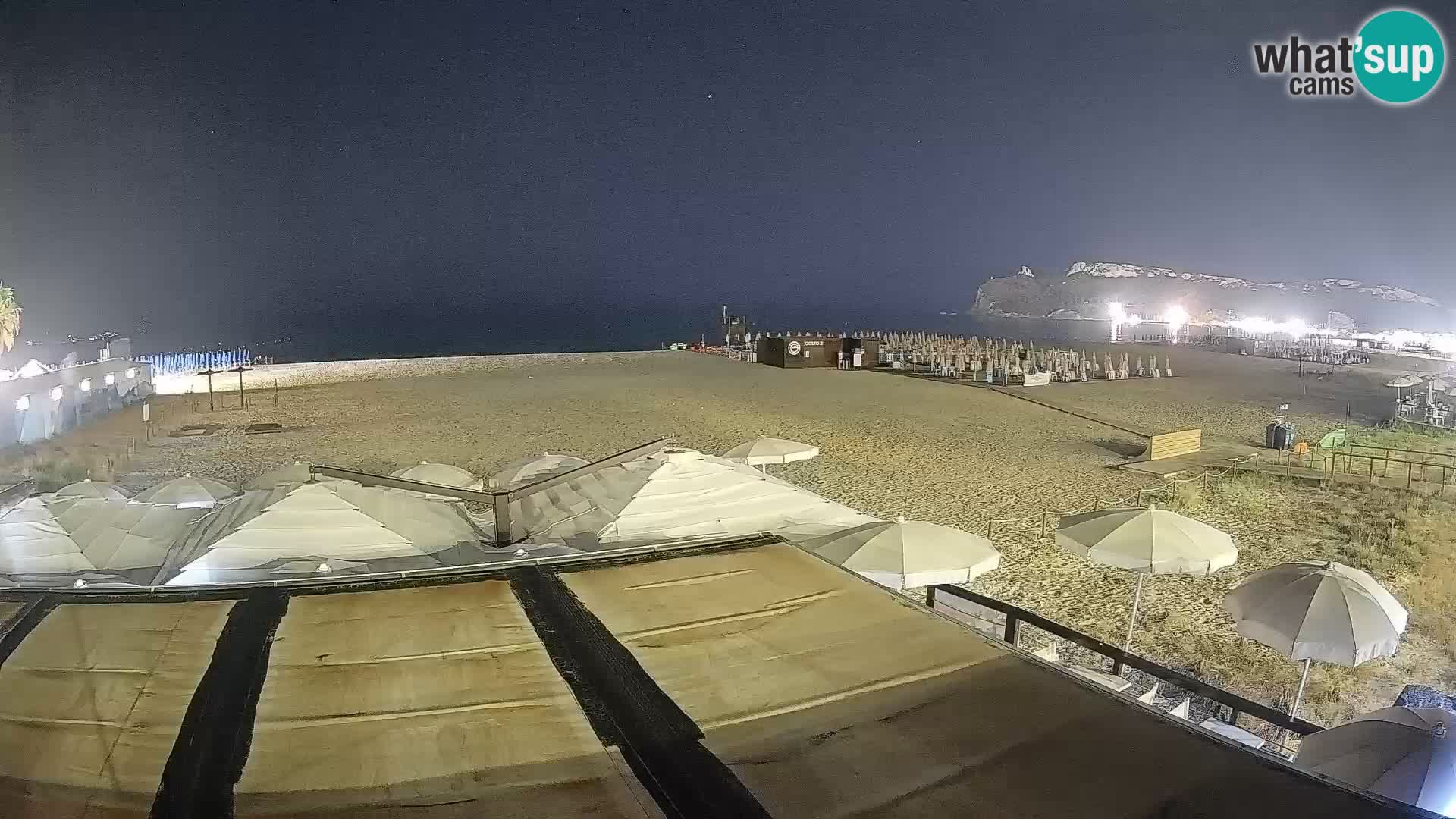 Poetto beach webcam | Cagliari | Sardinia
