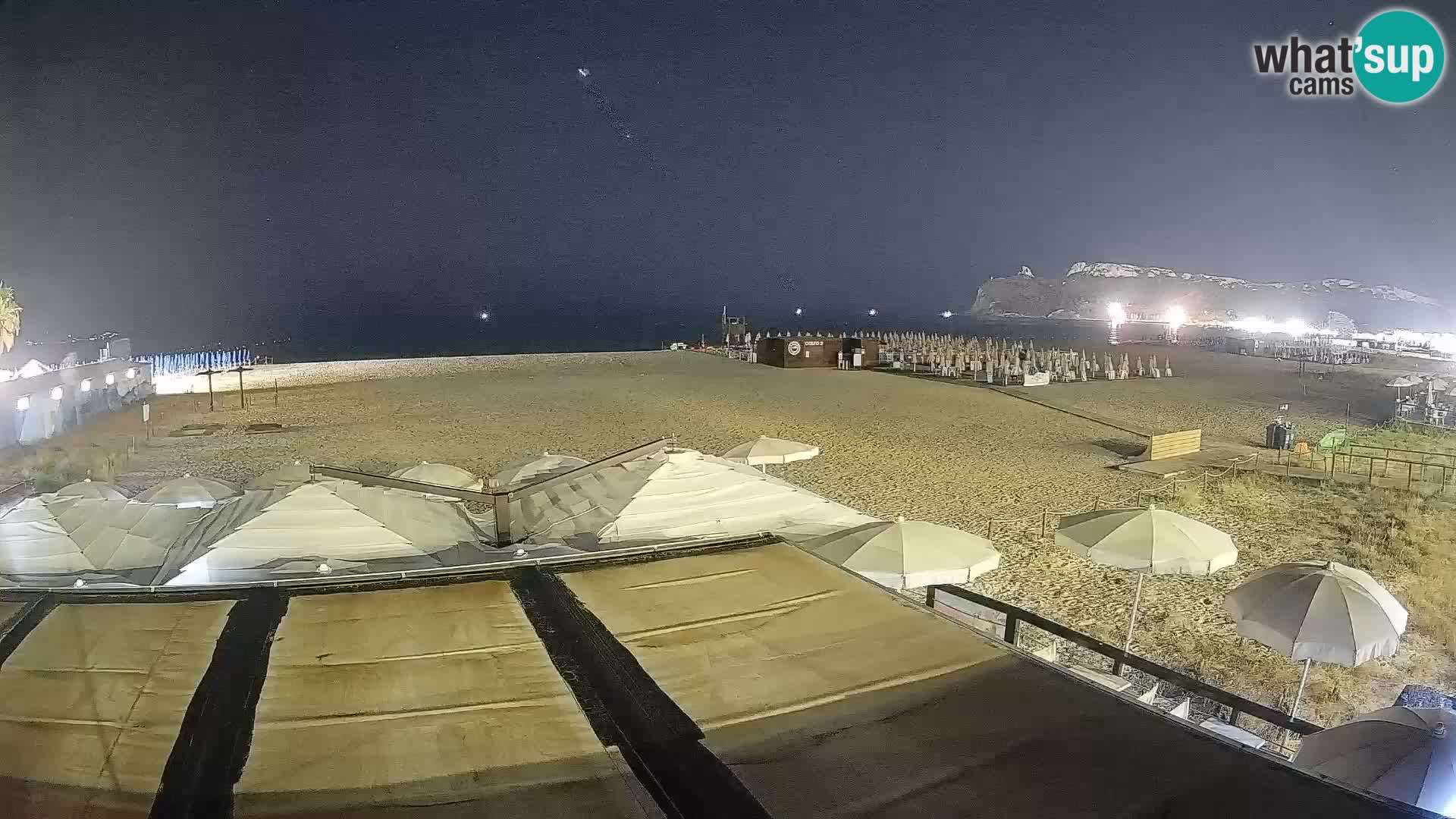 Webcam spiaggia del Poetto | Cagliari | Sardegna
