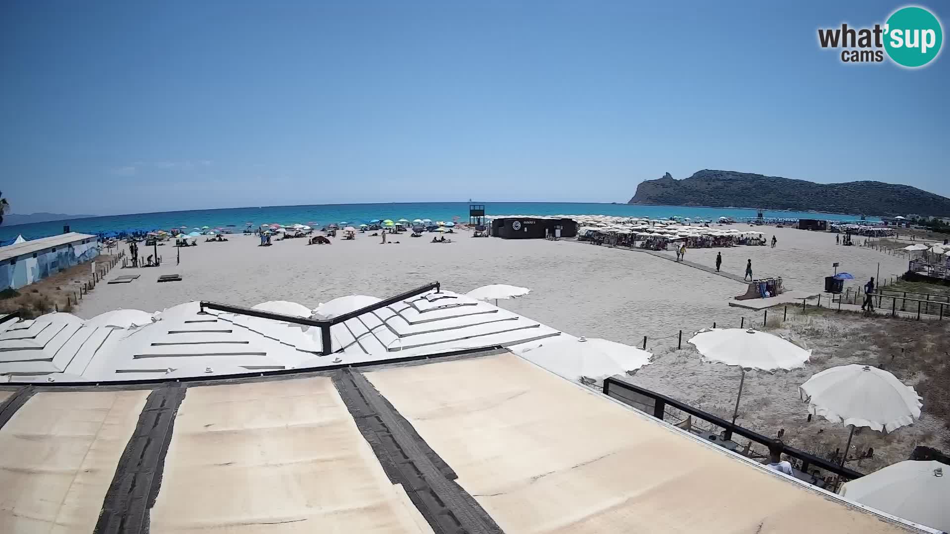 Poetto Strand Webcam | Cagliari | Sardinien