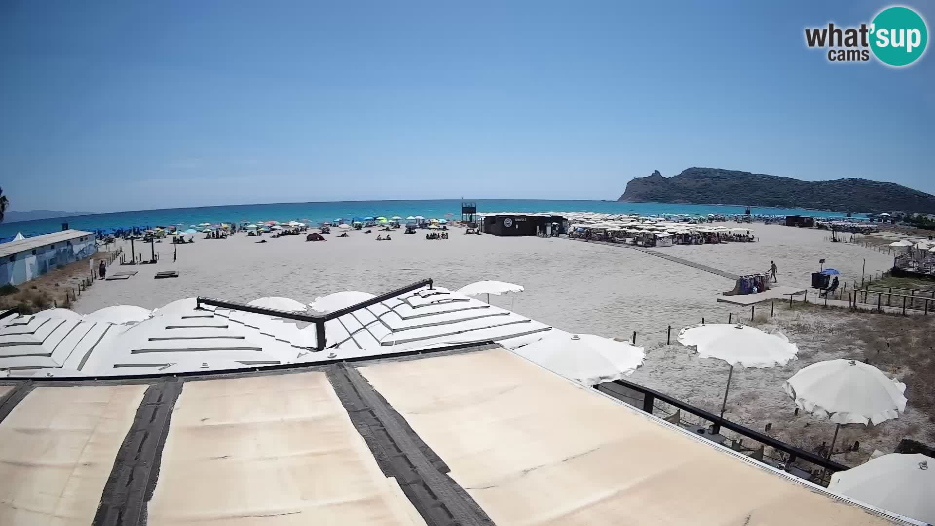 Poetto Strand Webcam | Cagliari | Sardinien