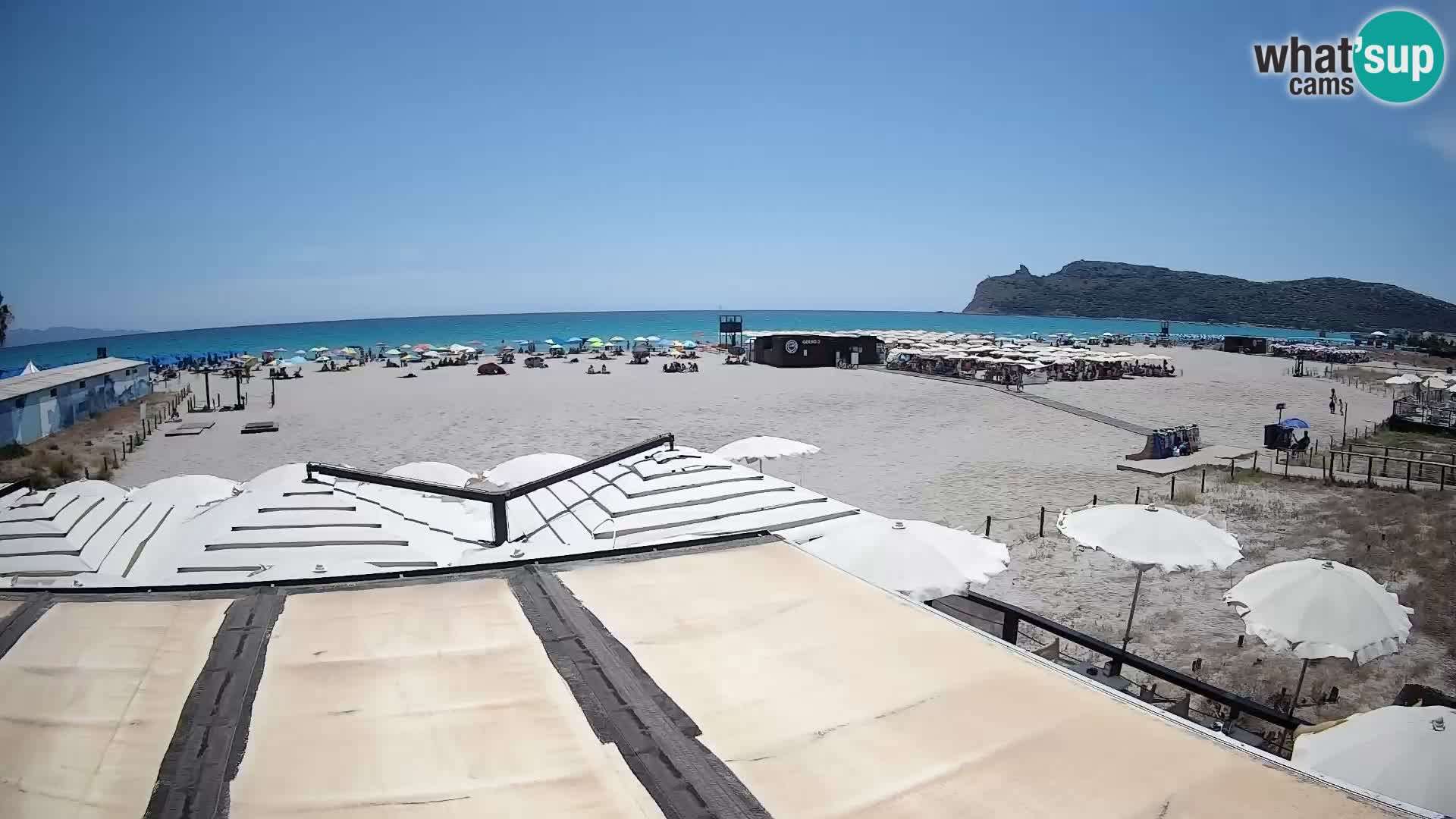 Poetto beach webcam | Cagliari | Sardinia