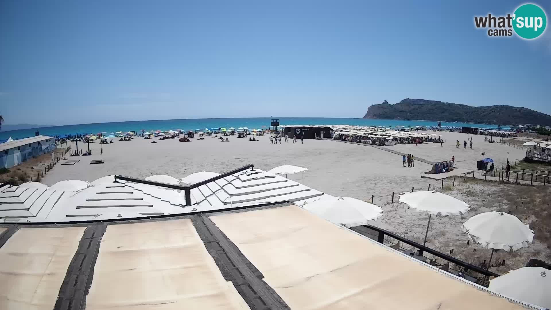 Webcam playa de Poetto | Cagliari | Cerdeña