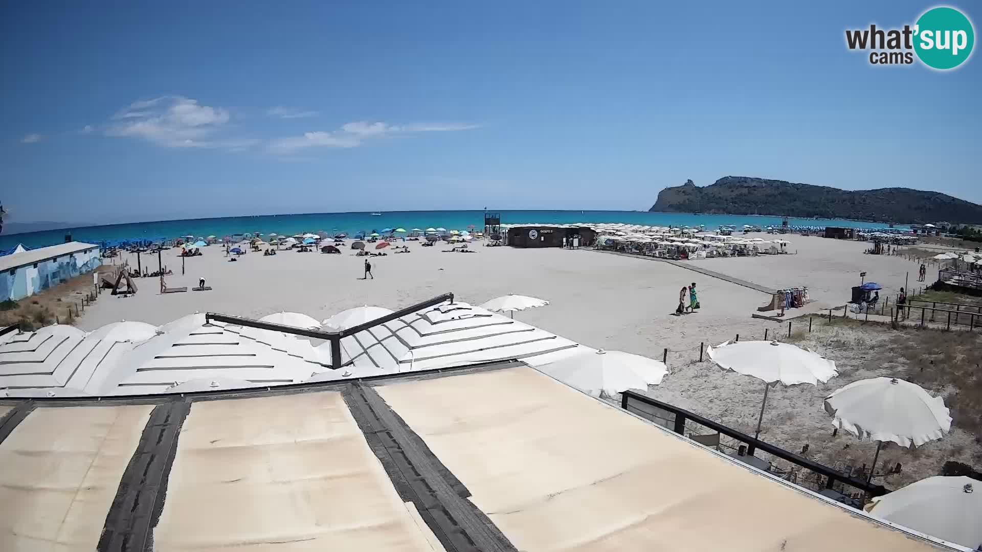 Webcam spiaggia del Poetto | Cagliari | Sardegna