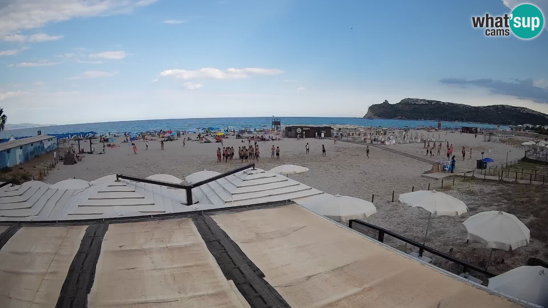 Poetto beach webcam | Cagliari | Sardinia