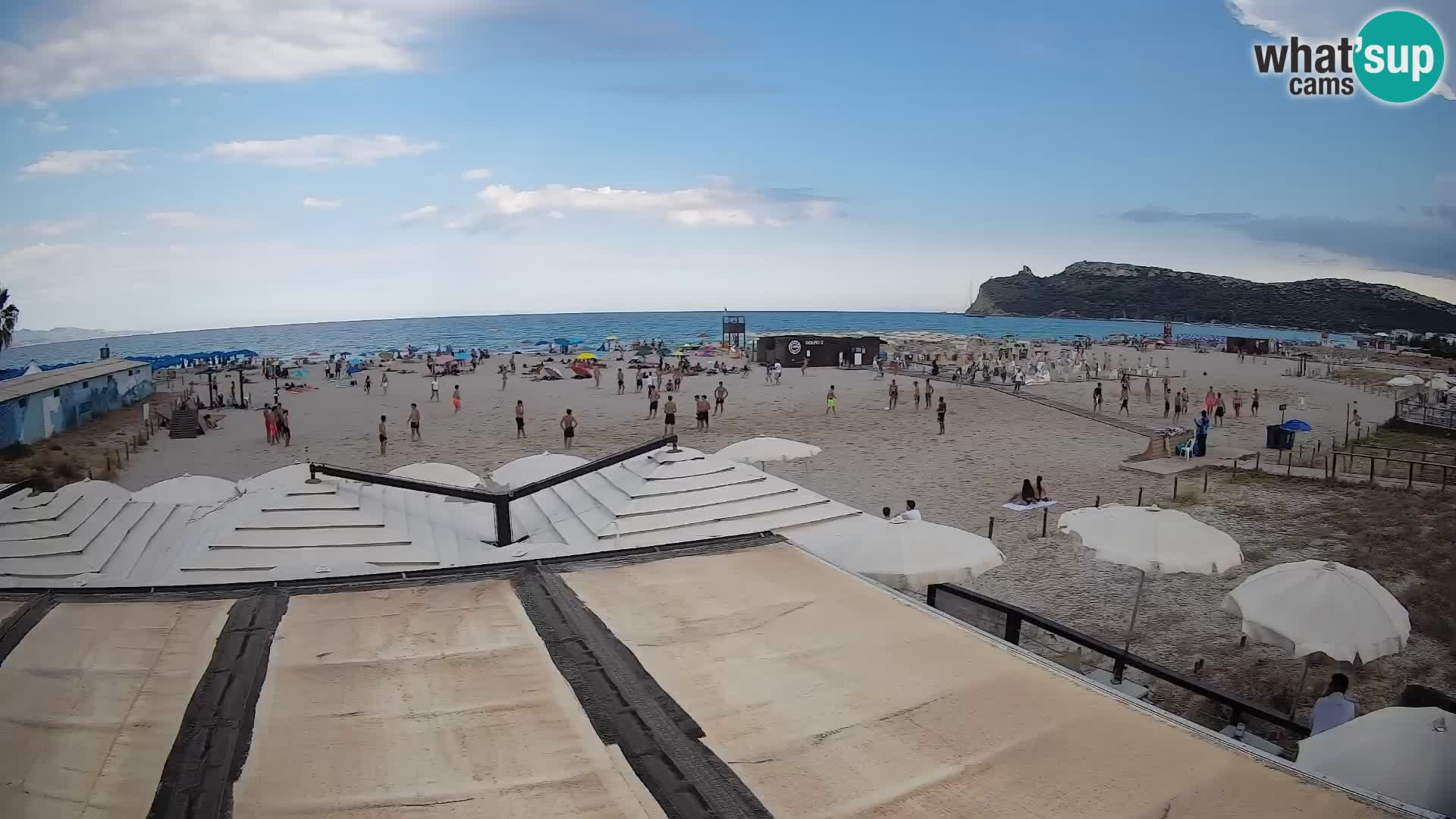 Poetto Strand Webcam | Cagliari | Sardinien