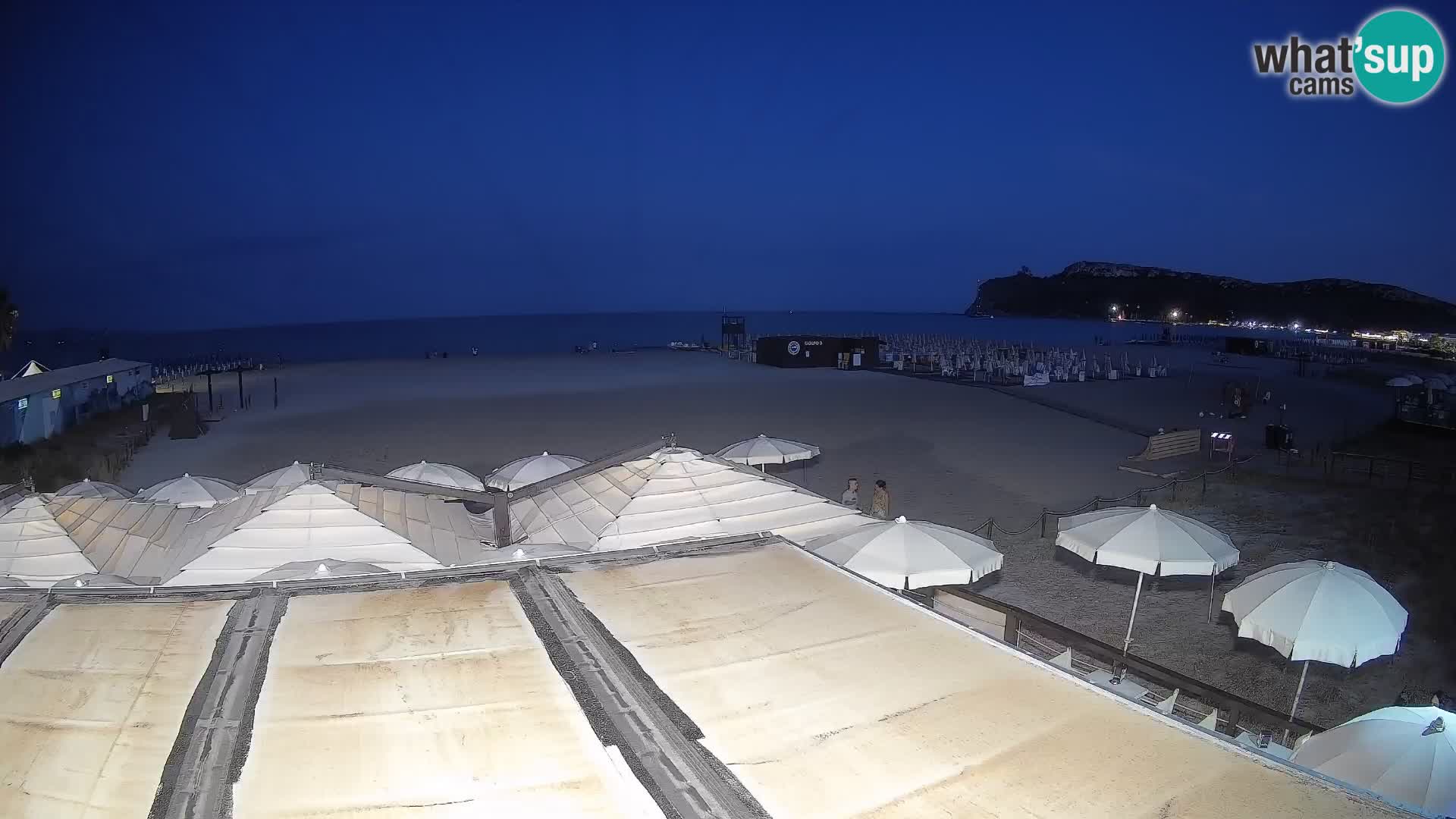 Webcam plage de Poetto | Cagliari | Sardaigne