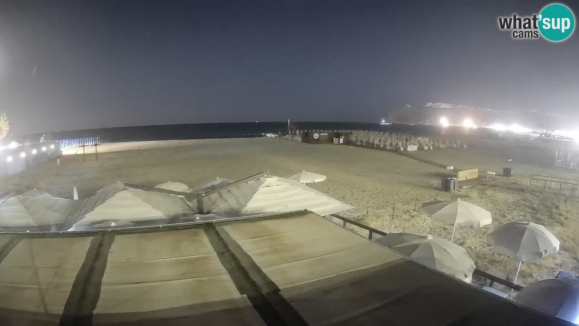 Webcam playa de Poetto | Cagliari | Cerdeña