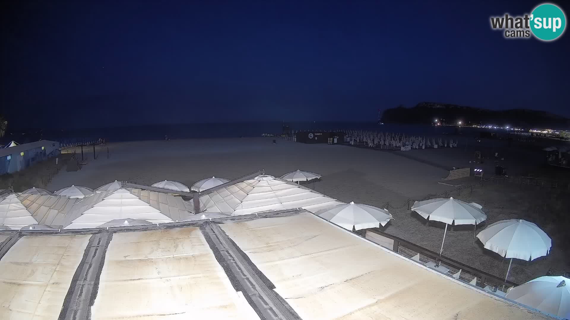Webcam playa de Poetto | Cagliari | Cerdeña