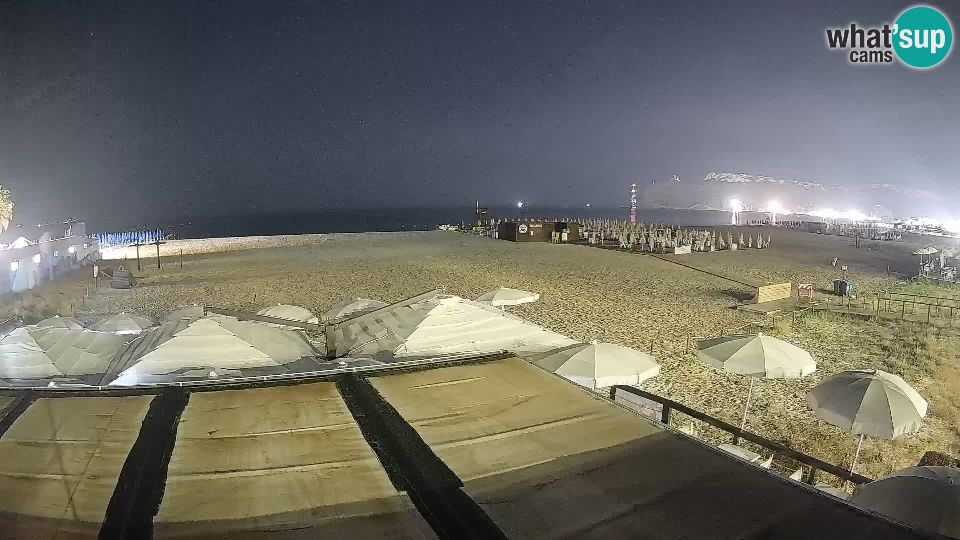 Poetto beach webcam | Cagliari | Sardinia