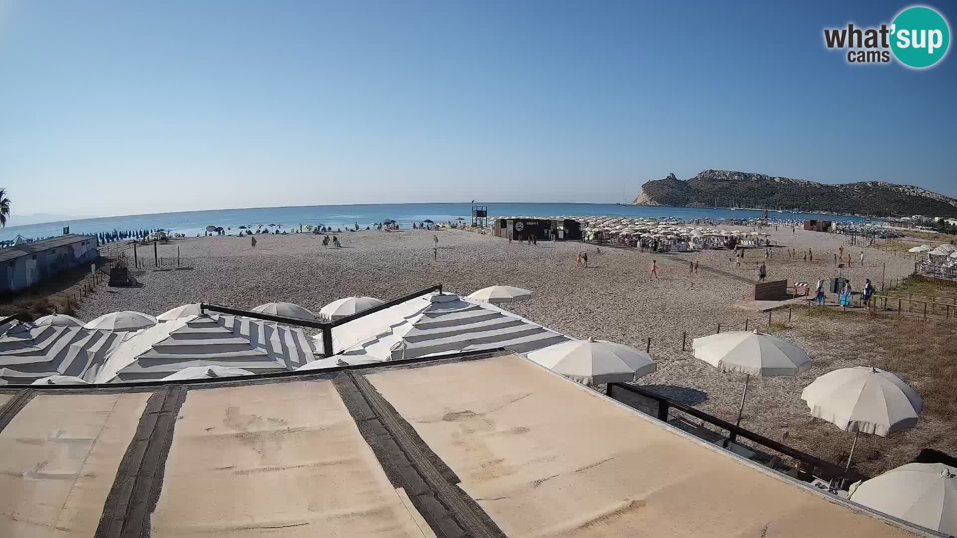 Poetto beach webcam | Cagliari | Sardinia