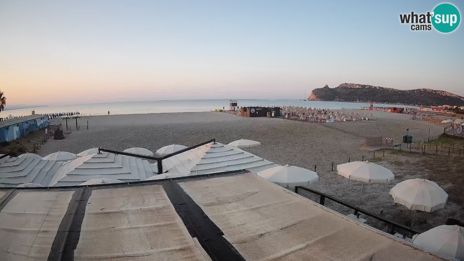 Poetto beach webcam | Cagliari | Sardinia