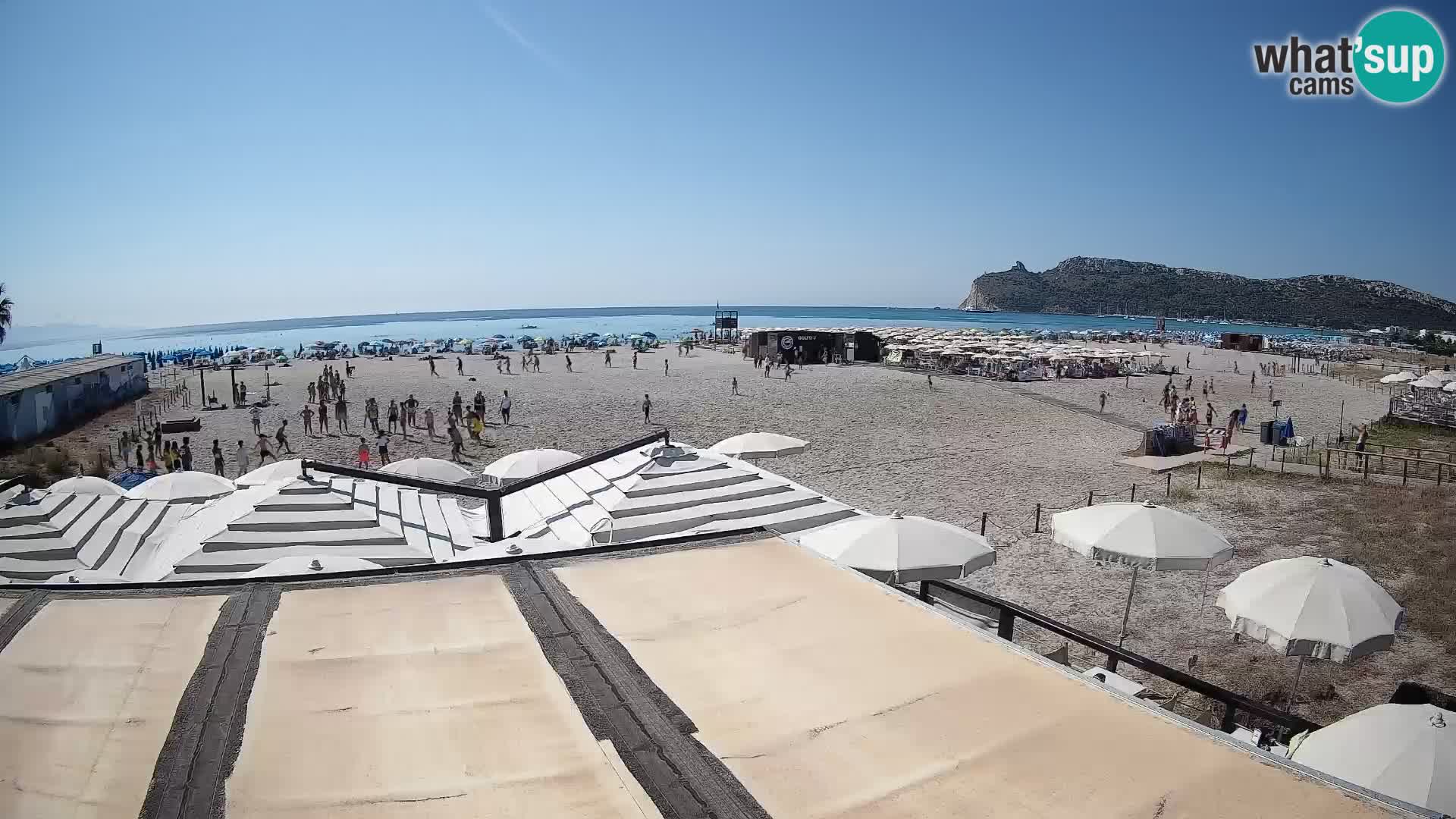Poetto beach webcam | Cagliari | Sardinia