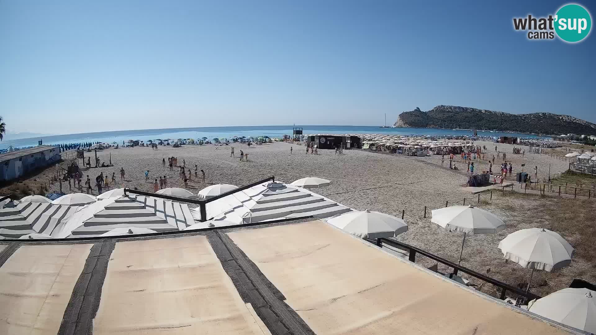 Poetto Strand Webcam | Cagliari | Sardinien