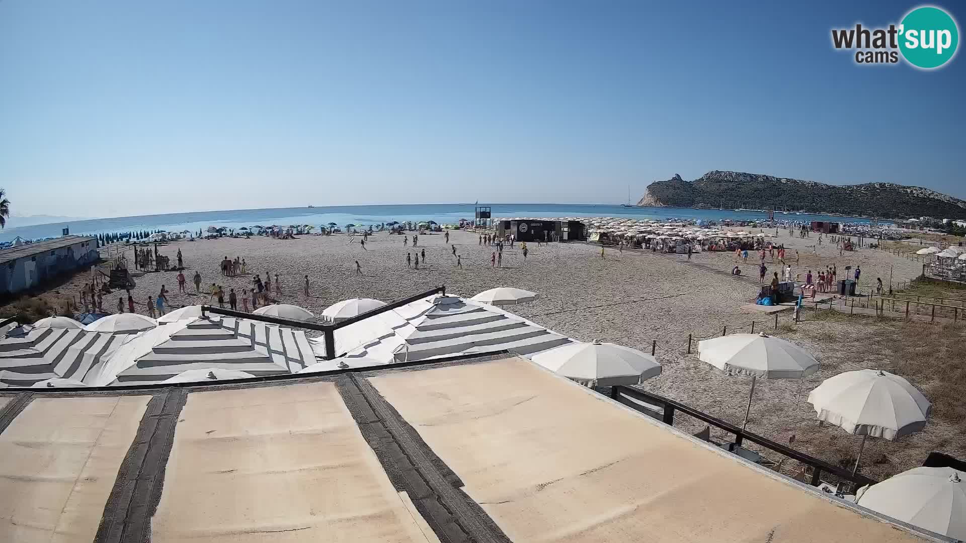 Poetto beach webcam | Cagliari | Sardinia