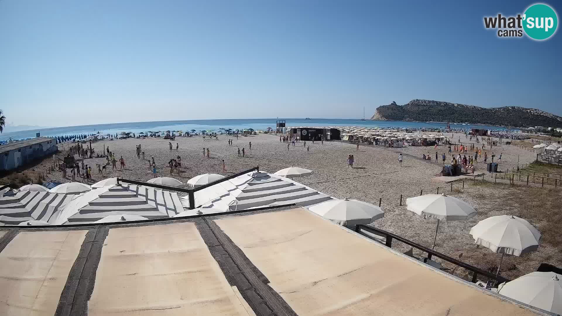 Poetto Strand Webcam | Cagliari | Sardinien