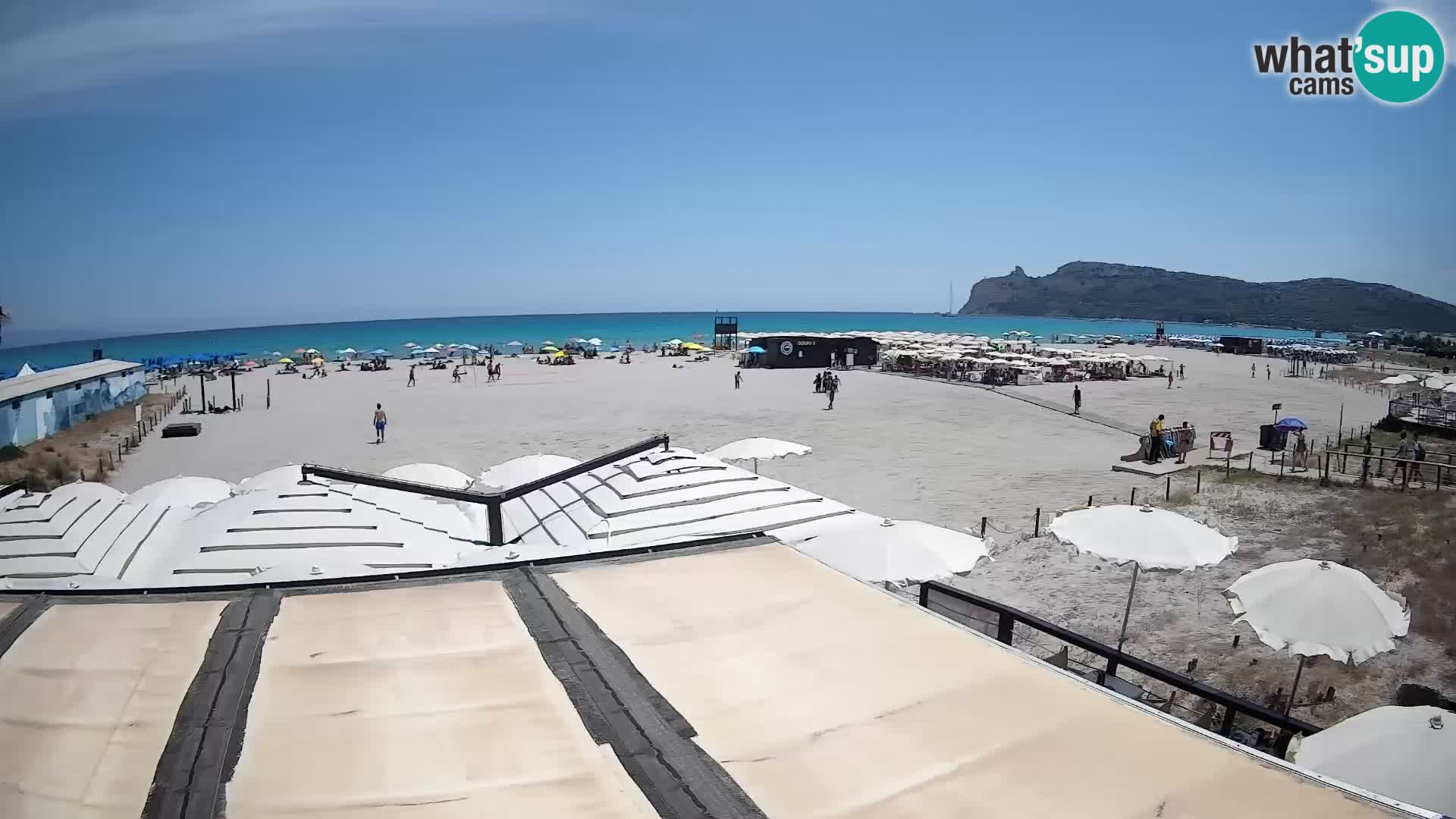 Webcam spiaggia del Poetto | Cagliari | Sardegna