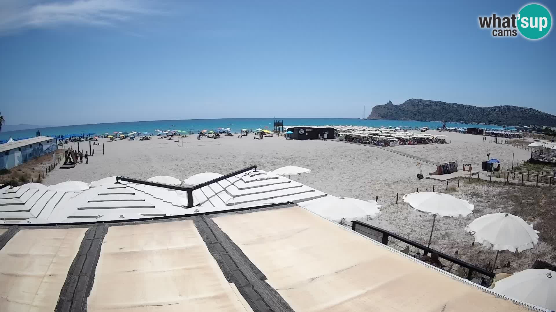 Webcam plage de Poetto | Cagliari | Sardaigne