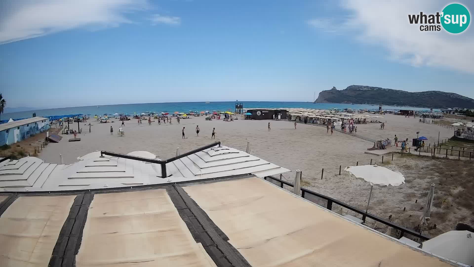 Poetto Strand Webcam | Cagliari | Sardinien