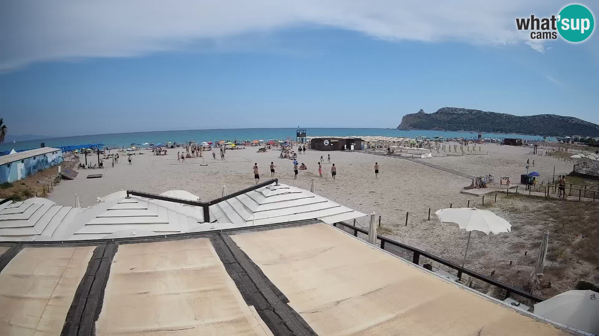 Poetto Strand Webcam | Cagliari | Sardinien