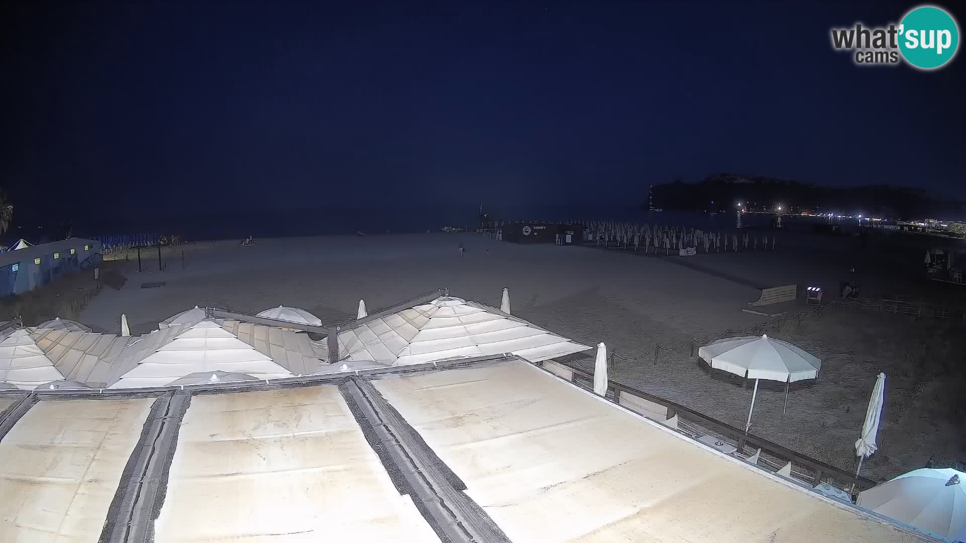 Webcam plage de Poetto | Cagliari | Sardaigne