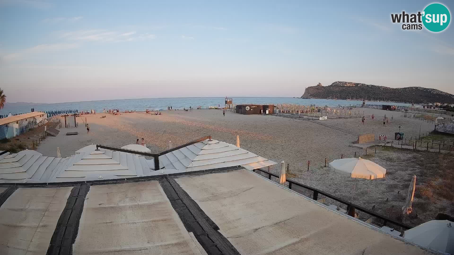 Poetto beach webcam | Cagliari | Sardinia