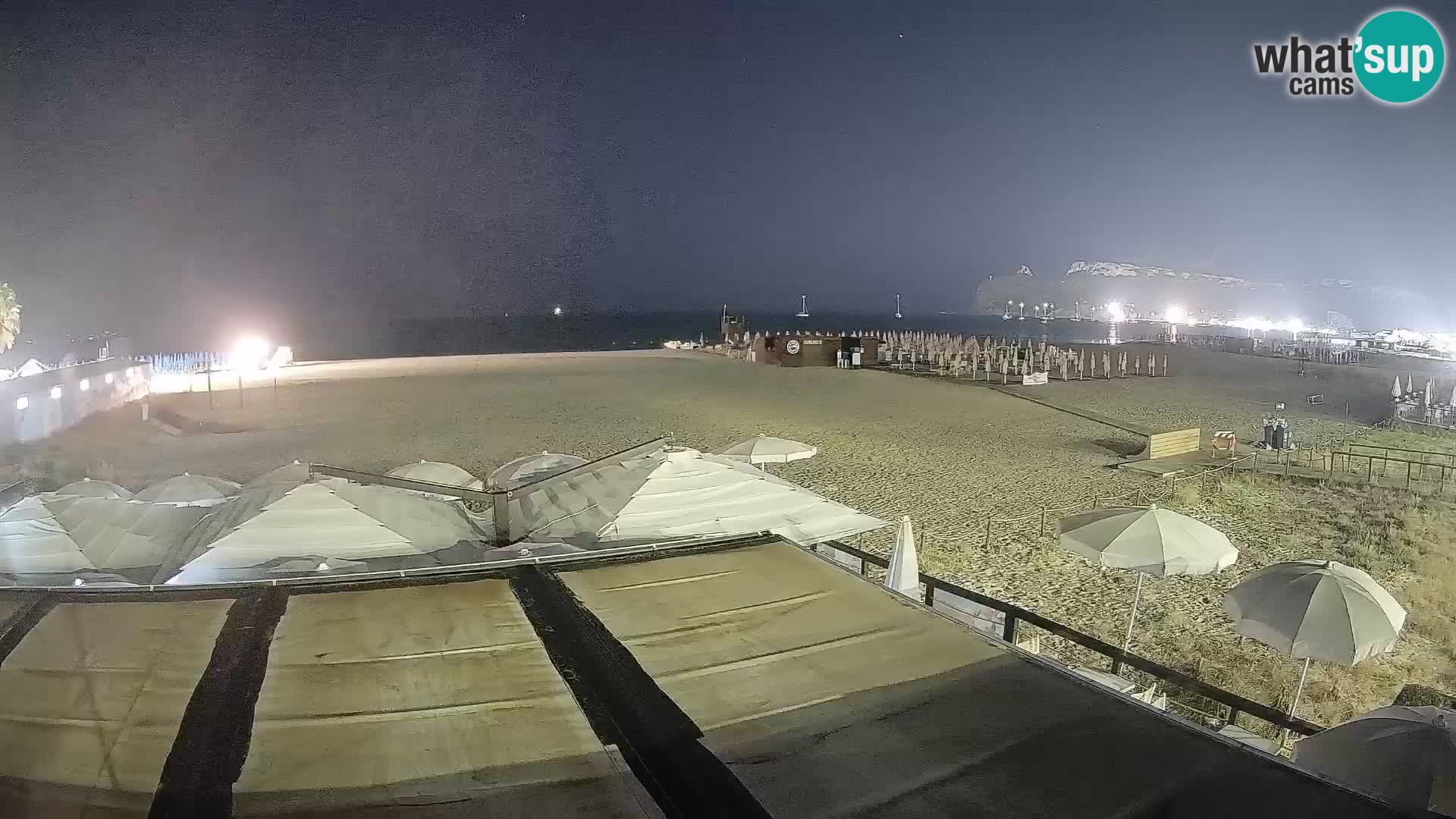 Webcam spiaggia del Poetto | Cagliari | Sardegna