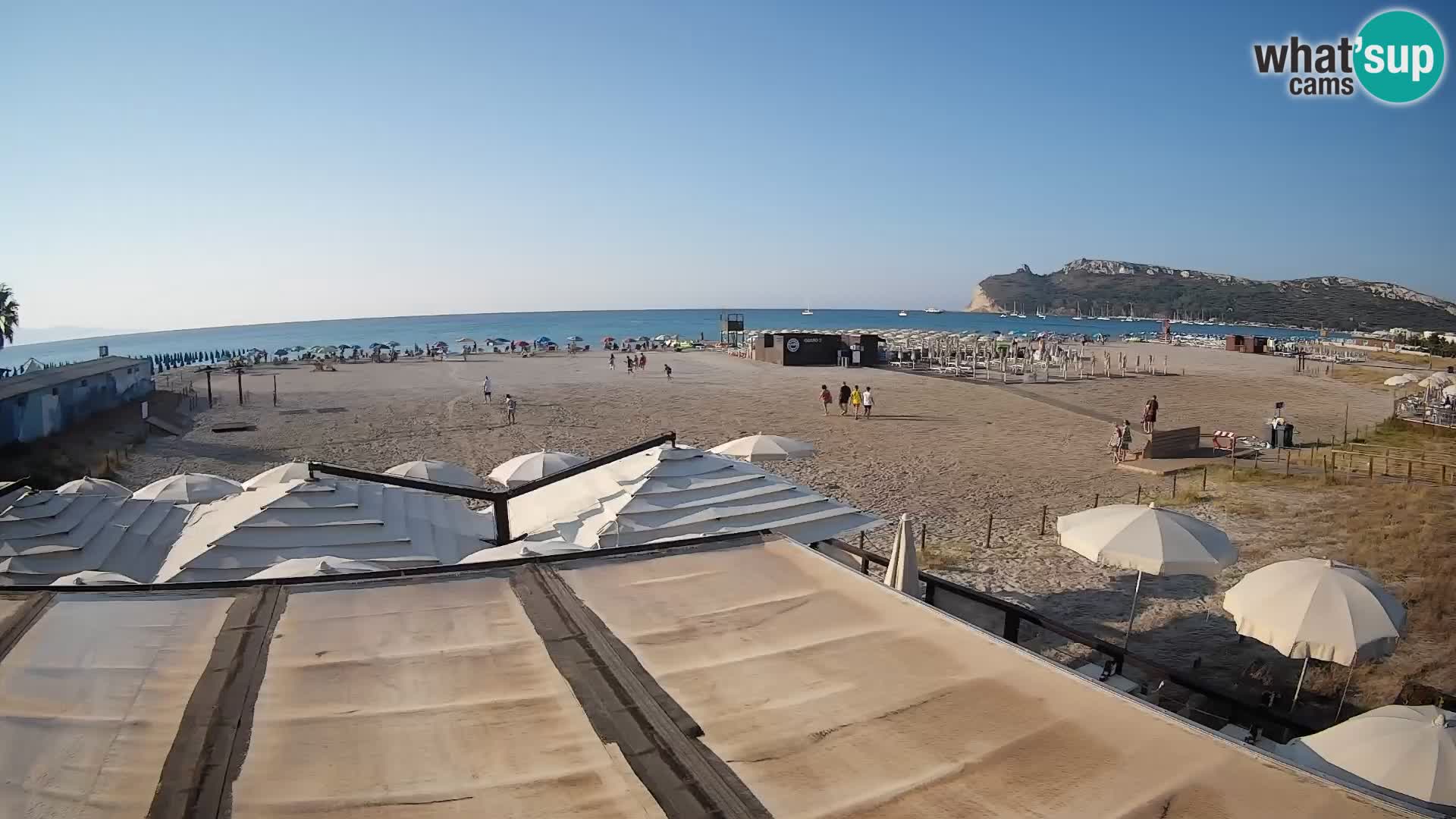 Webcam spiaggia del Poetto | Cagliari | Sardegna