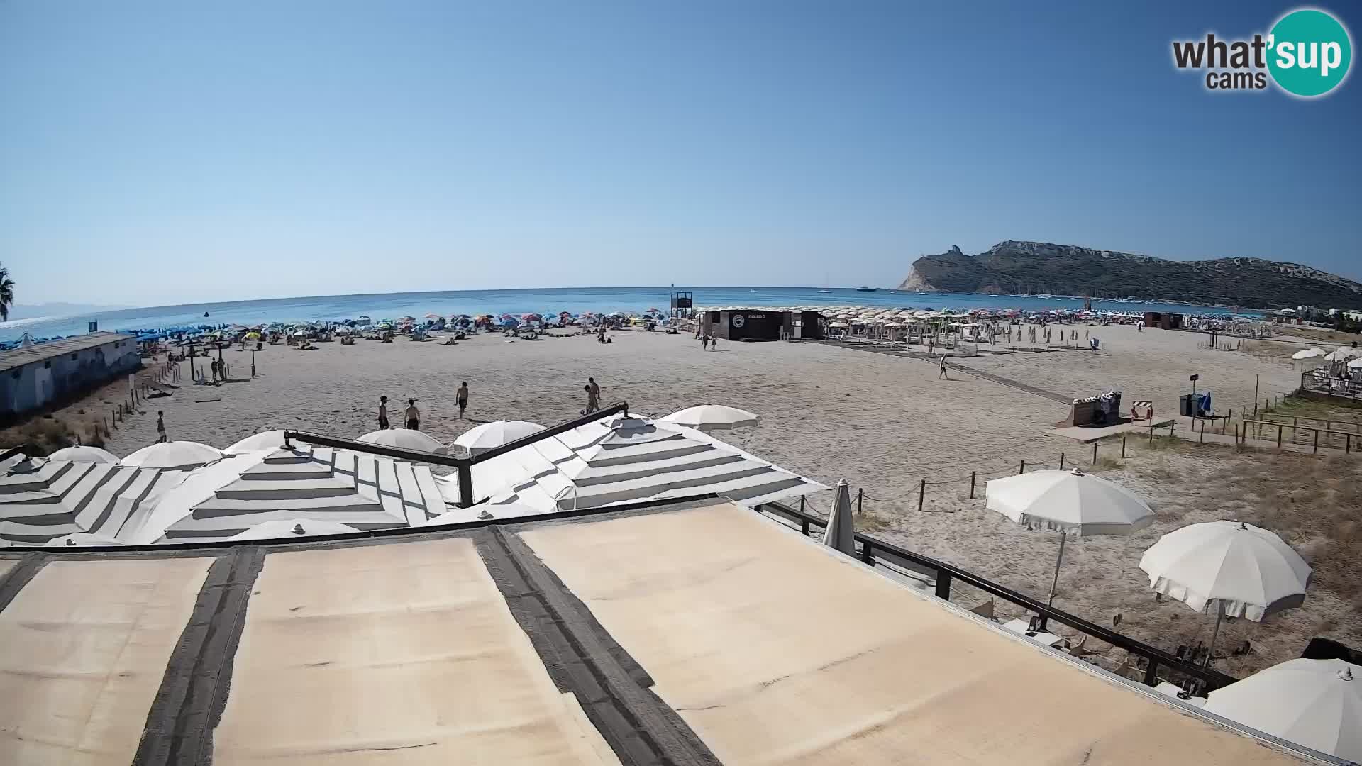 Webcam plage de Poetto | Cagliari | Sardaigne