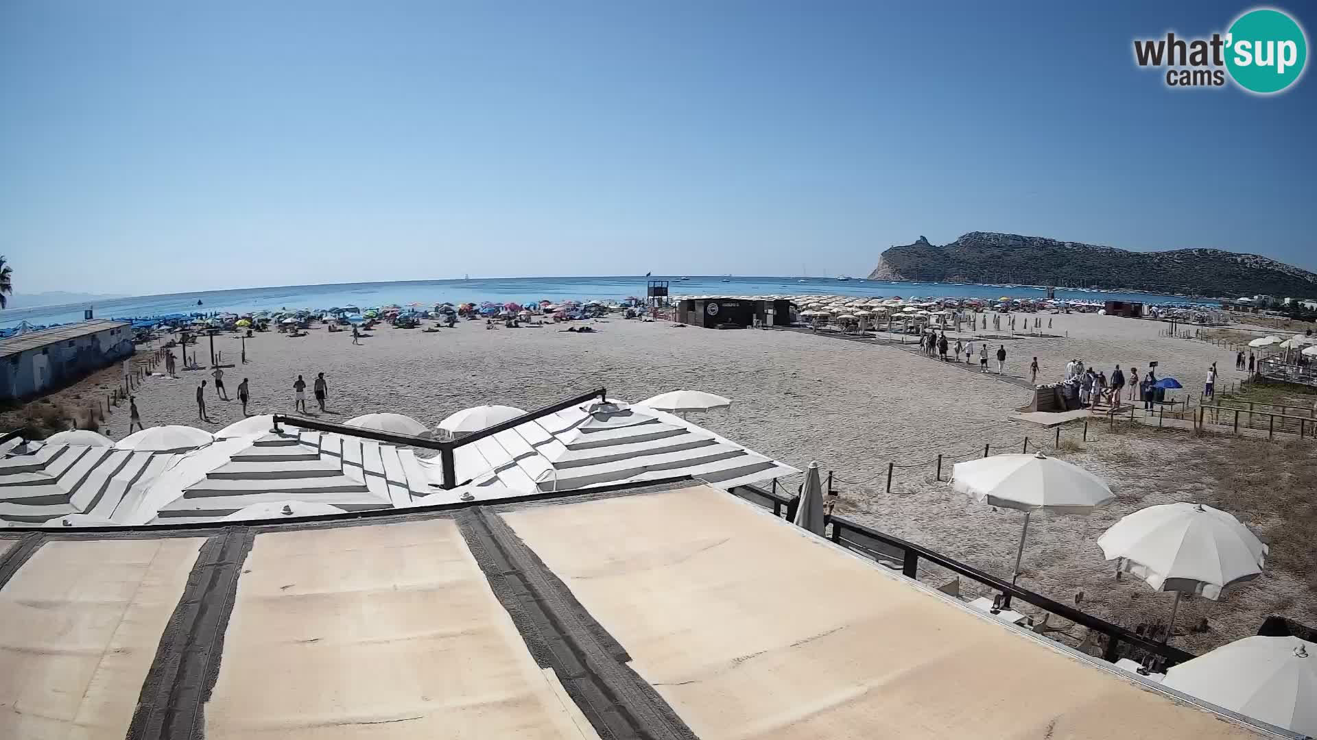 Poetto beach webcam | Cagliari | Sardinia