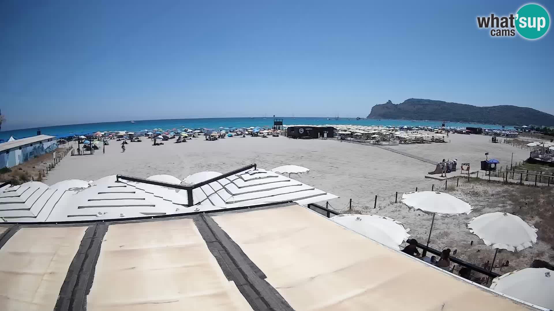 Poetto beach webcam | Cagliari | Sardinia
