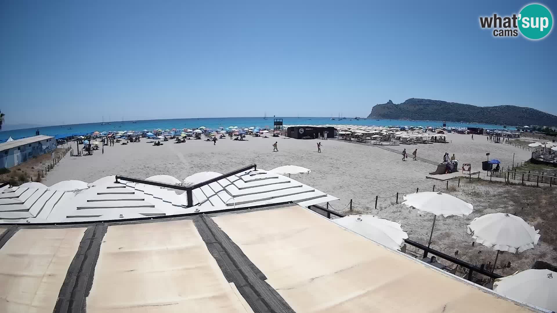 Poetto Strand Webcam | Cagliari | Sardinien